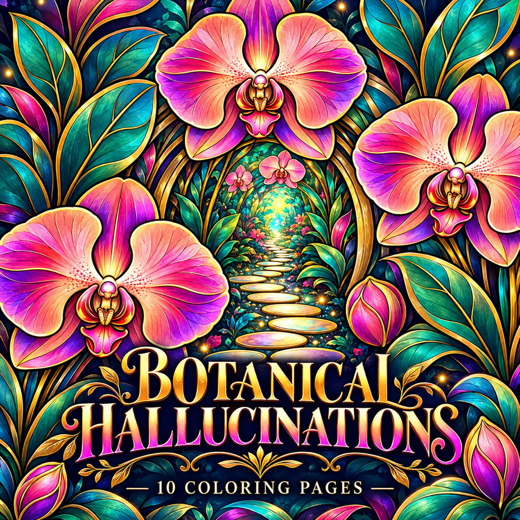 Botanical Hallucinations expansion artwork